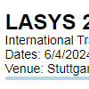 2024欧洲激光展Lasys
